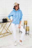 Bluza z kapturem Noemi WJ8890 Baby Blue Vittoria Ventini