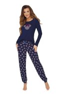 Piżama Mouse Dark Blue Donna