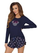 Piżama Mouse II 1/2 Dark Blue Donna