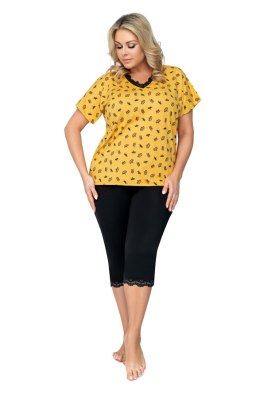 Piżama Queen 3/4 Plus Size Donna