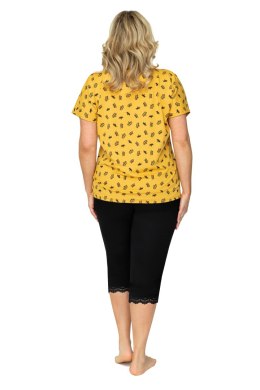 Piżama Queen 3/4 Plus Size Donna