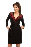 Szlafrok Jasmine Black Donna