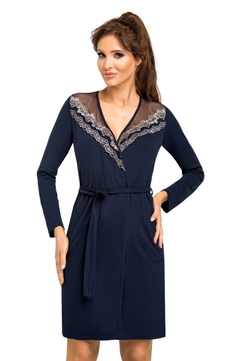 Szlafrok Jasmine Dark Blue Donna