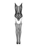 Bodystocking G324 Czarne Obsessive