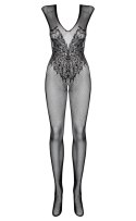 Bodystocking N112 Czarne Obsessive