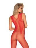 Bodystocking N112 Czerwone Obsessive