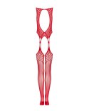 Bodystocking N122 Red Obsessive