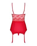 Gorset Lovica Red + stringi GRATIS! Obsessive