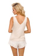 Piżama Marina 1/2 Top Beige Donna