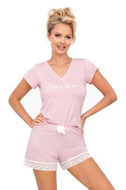 Piżama Simply 1/2 Powder Pink Donna