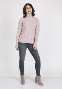 Sweter Estelle SWE 121 Pudrowy róż MKMSwetry