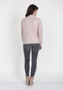 Sweter Estelle SWE 121 Pudrowy róż MKMSwetry