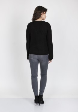 Sweter Kylie SWE 117 Czarny MKMSwetry