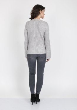 Sweter Kylie SWE 117 Szary MKMSwetry