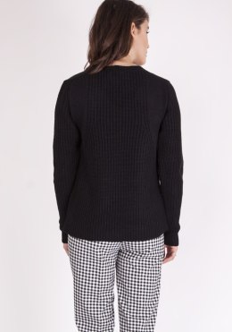 Sweter Victoria SWE 123 Czarny MKMSwetry