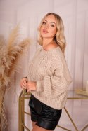 Sweter Kasila Beige Merribel