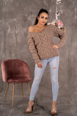 Sweter Manesa Mocca Merribel